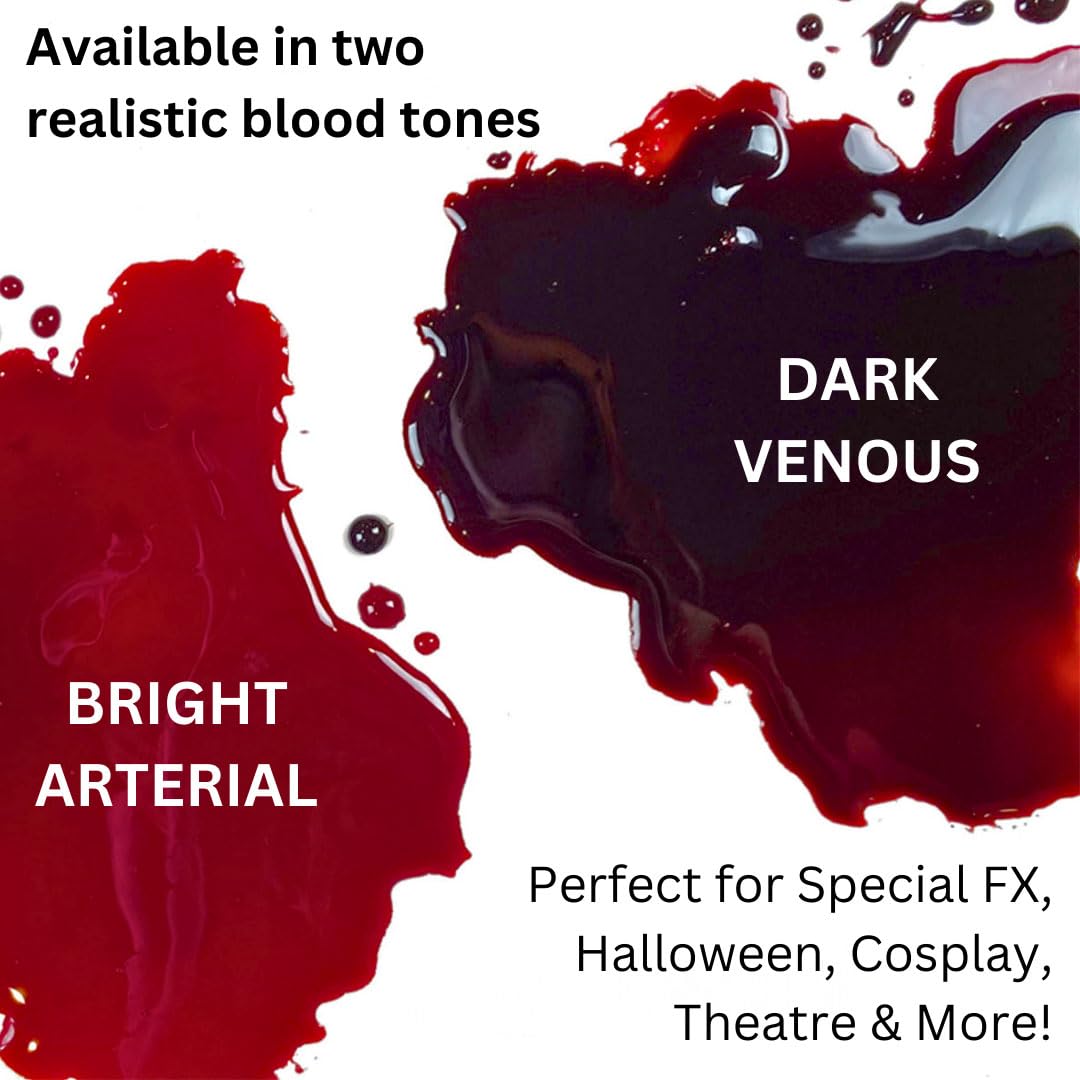 Mehron Makeup Stage Blood (1 oz) (Dark Venous)